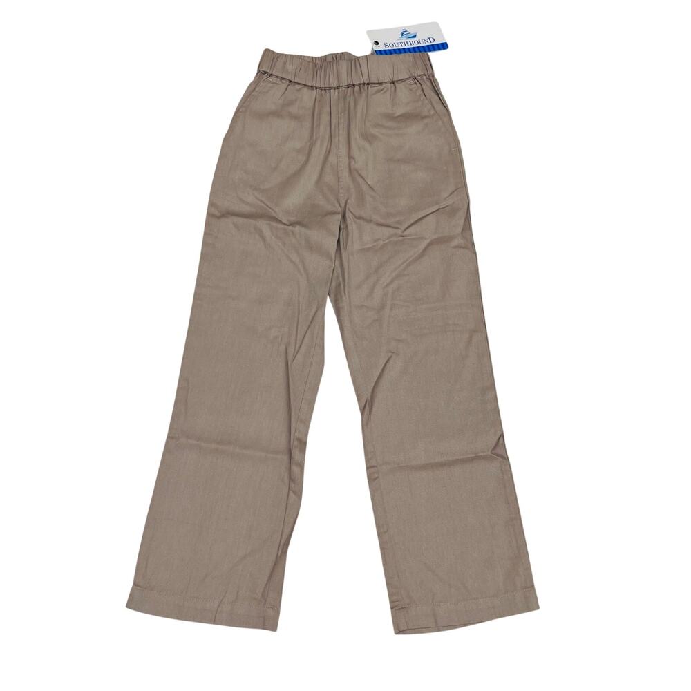NWT Southbound Size 6 Gray Elastic Waist Pants
